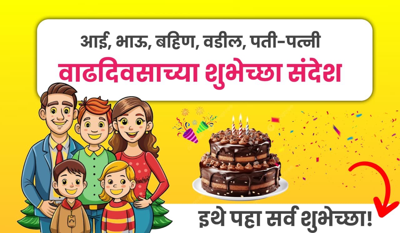 Happy Birthday Wishes in Marathi